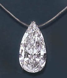 diamond expensive most necklace million jewelry pear dollars diamonds carat shaped pendant tear amazing giant largest ever its